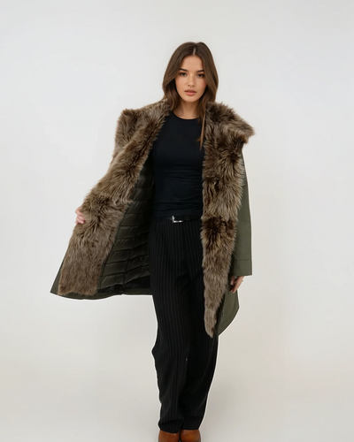 Ivana, 97 cm. - Textile - Women - Army