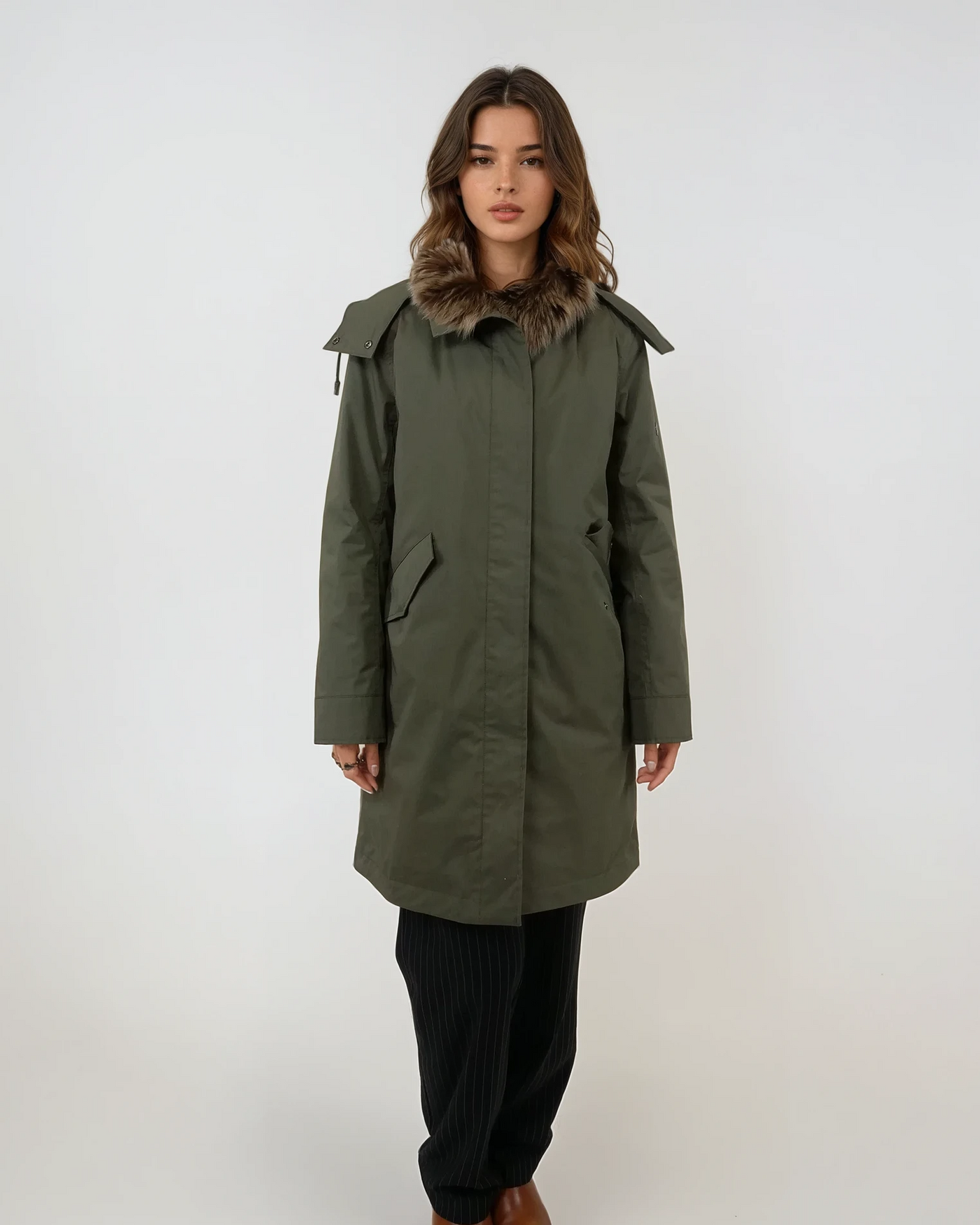 Ivana, 97 cm. - Textile - Women - Army