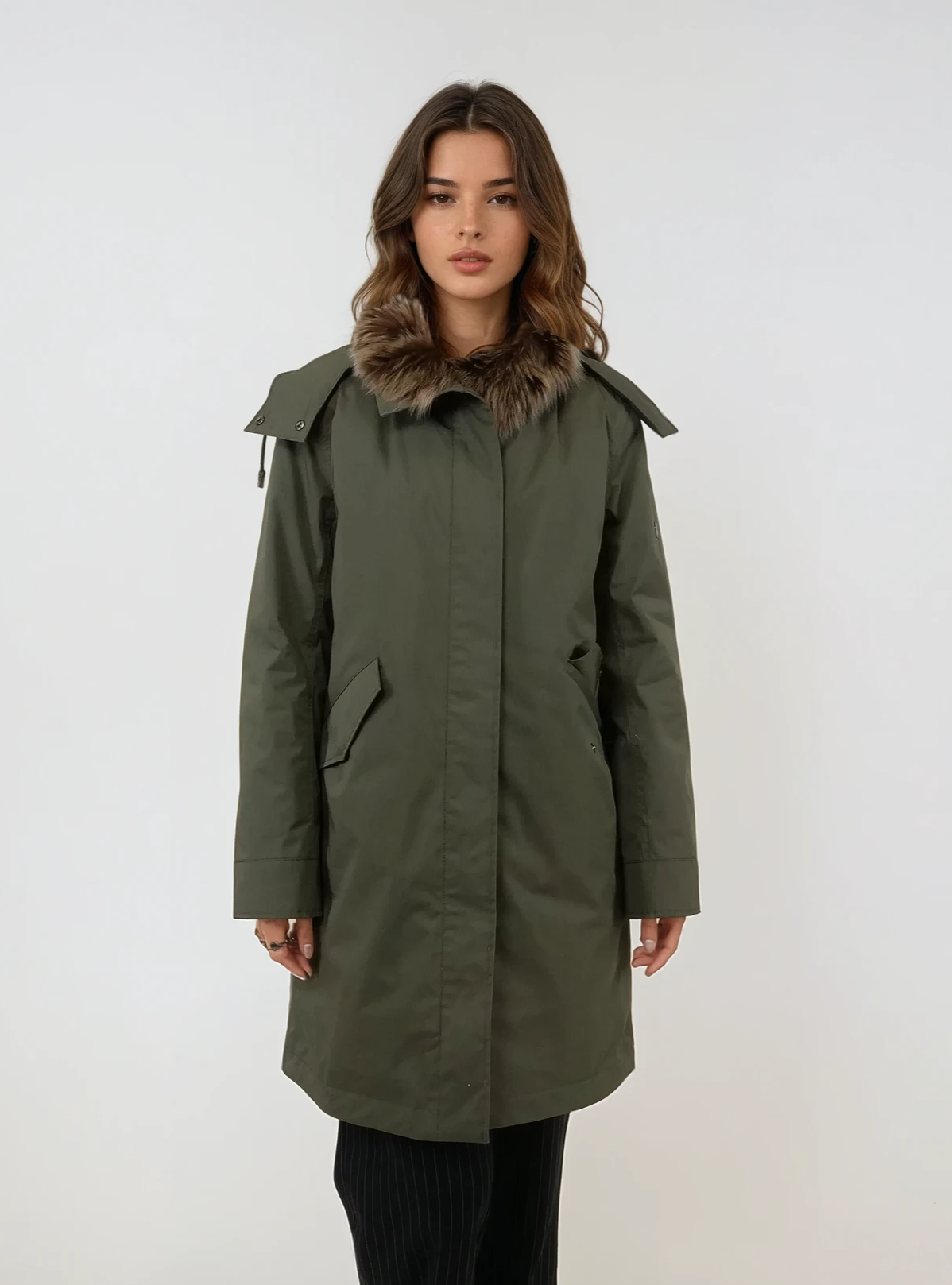 Ivana, 97 cm. - Textile - Women - Army