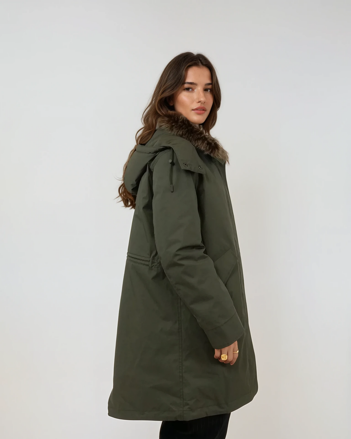 Ivana, 97 cm. - Textile - Women - Army
