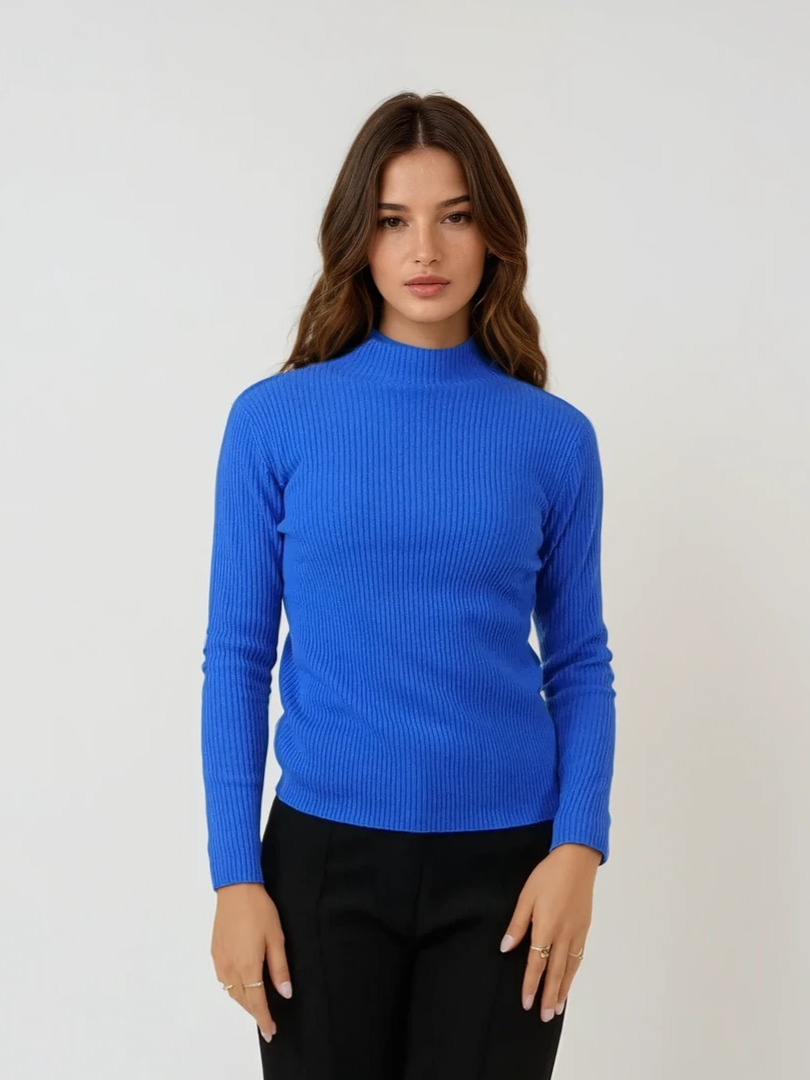 SY-25006 Sweater - 100% Pure Cashmere - Women - Navy Blue