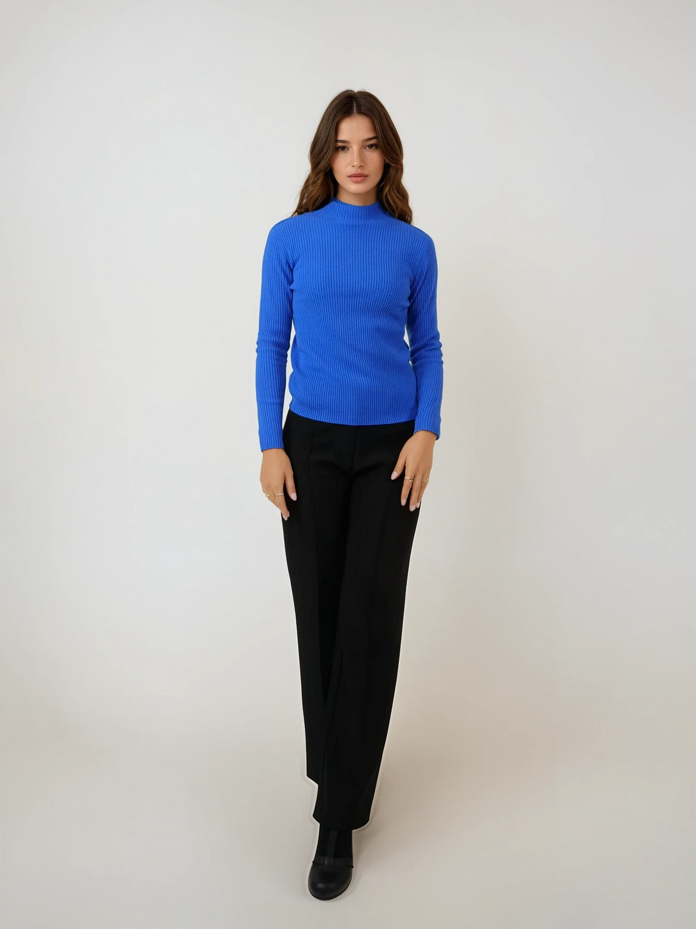 SY-25006 Sweater - 100% Pure Cashmere - Women - Navy Blue