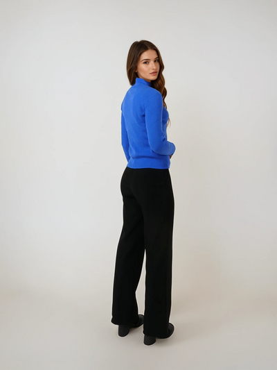 SY-25006 Sweater - 100% Pure Cashmere - Women - Navy Blue