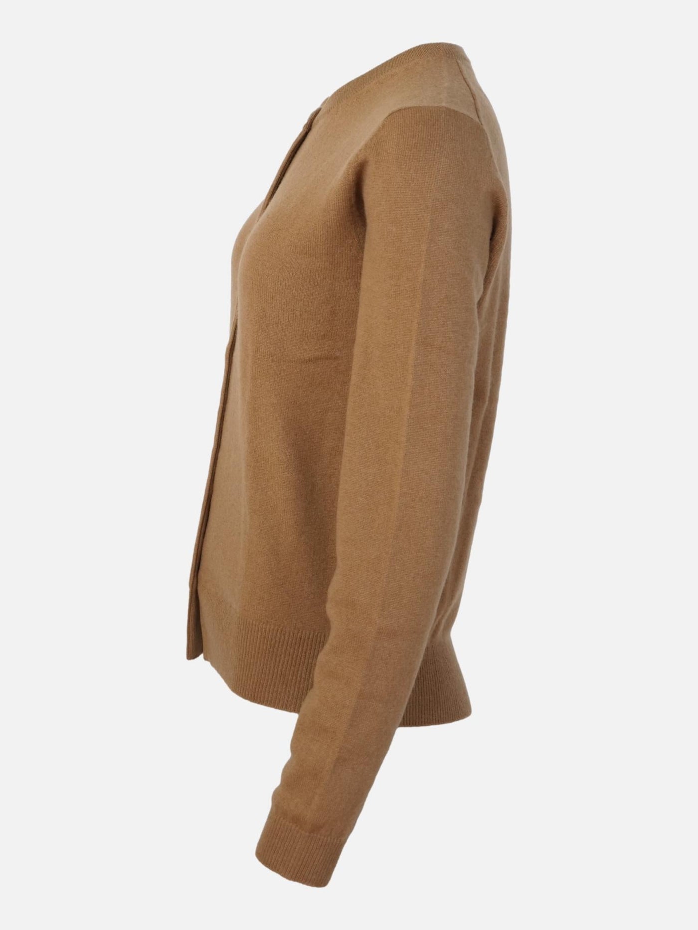 SY-23022 Cardigan - 100% Cashmere - Accesories - Dark Camel