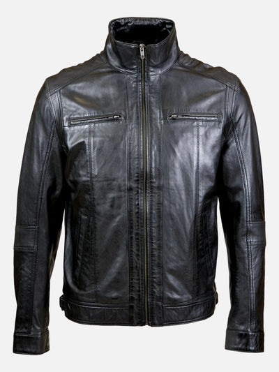 Marlow - Lamb Polish Nappa Leather -Man - Black