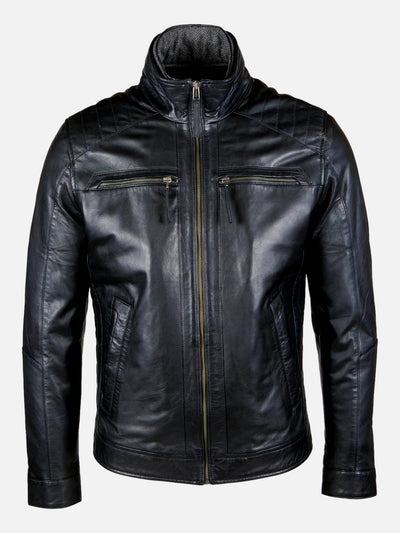 Smart - Lamb Malli Leather - Man - Black