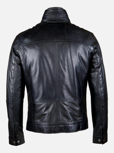 Smart - Lamb Malli Leather - Man - Black