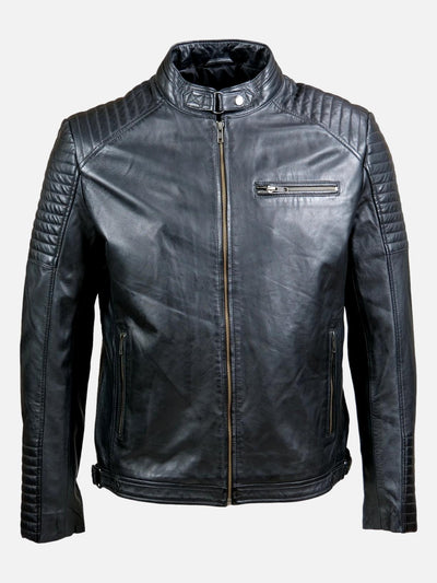 Scooter - Lamb Polish Nappa Leather -Man - Black