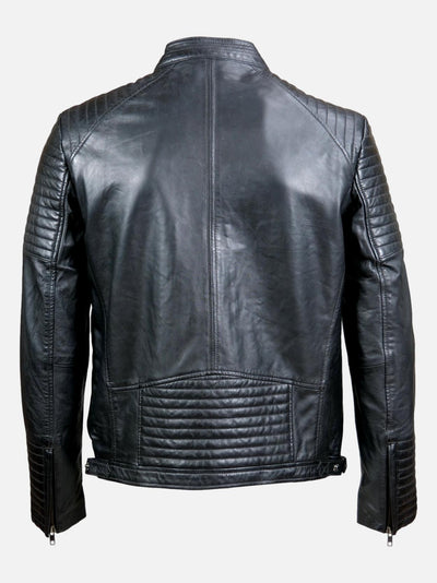 Scooter - Lamb Polish Nappa Leather -Man - Black