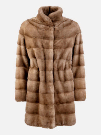 Rosario, 85 cm. - Collar - Mink - Women - Pastel