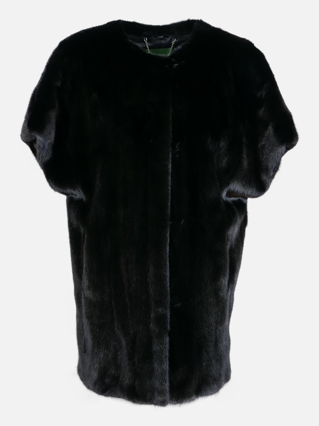 Kay West, 80 cm. - Mink Let Out - Women - Black