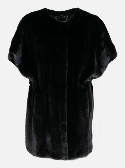 Kay West, 80 cm. - Mink Let Out - Women - Black