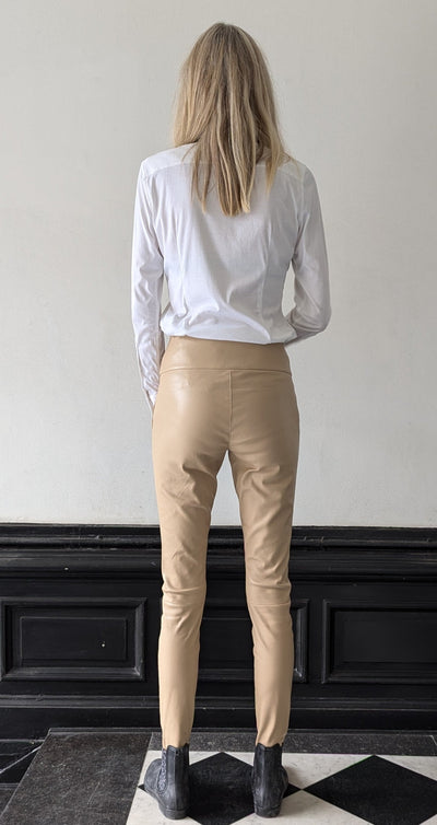 Chiara Trousers - Lamb Nappa Leather - Women -