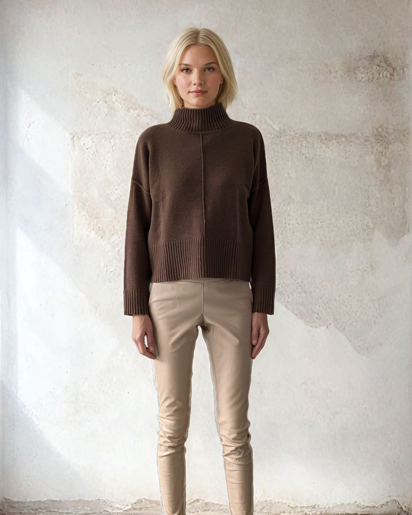 Chiara Trousers - Lamb Nappa Leather - Women -