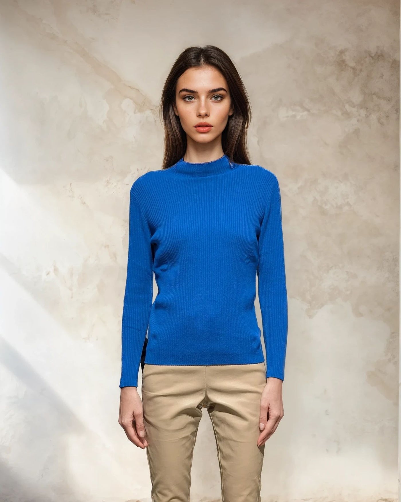 SY-25006 Sweater - 100% Pure Cashmere - Women - Navy Blue