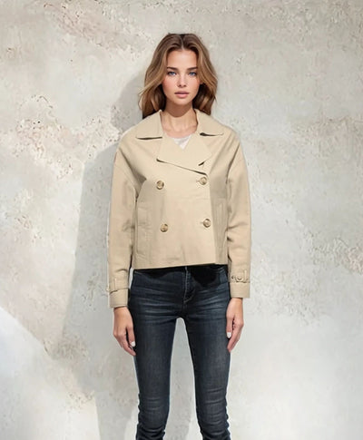 Iolanda, 54 cm. - Lamb Dior Leather - Women - Sand