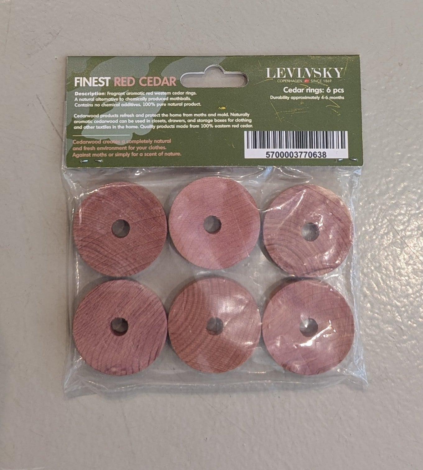 Cedertræ Ringe ( 6 stk) Natural - Accesories - Natural
