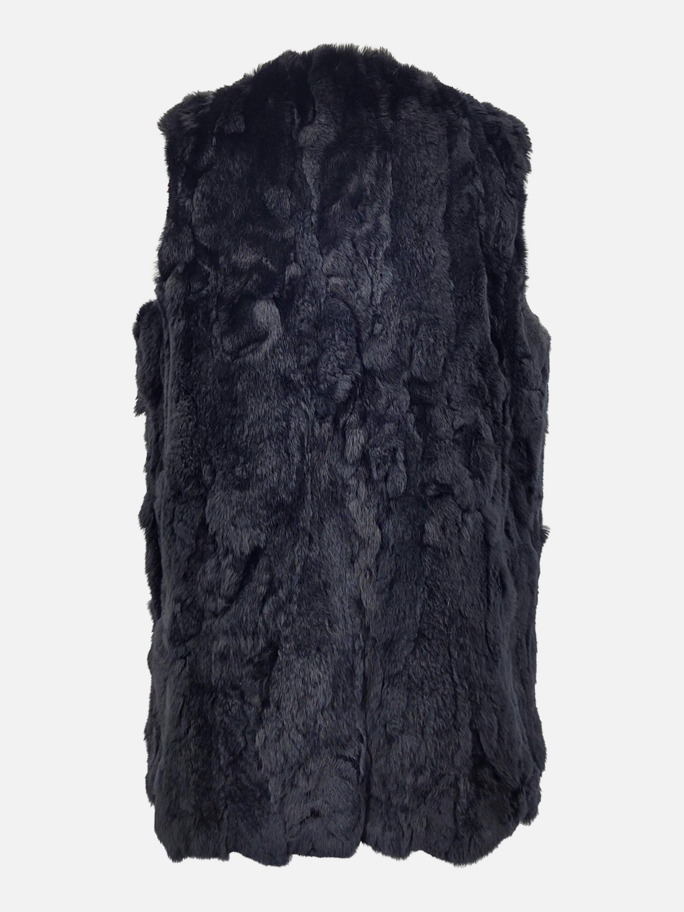 146 West, 77 cm. - Rex Retail - Women - Black / Rex Kanin Pels - Levinsky - Kvinde