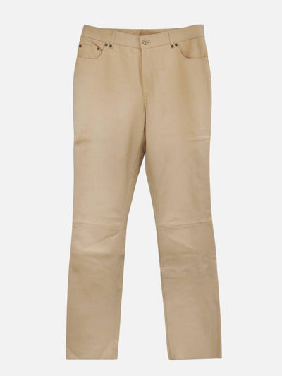 Jill Trouser - Lamb Nappa Leather - Women - Cafe Latte