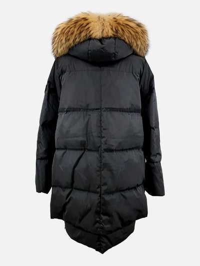 Michelle 2 Down jacket , 90 cm. - Hood - Down - Women - Black