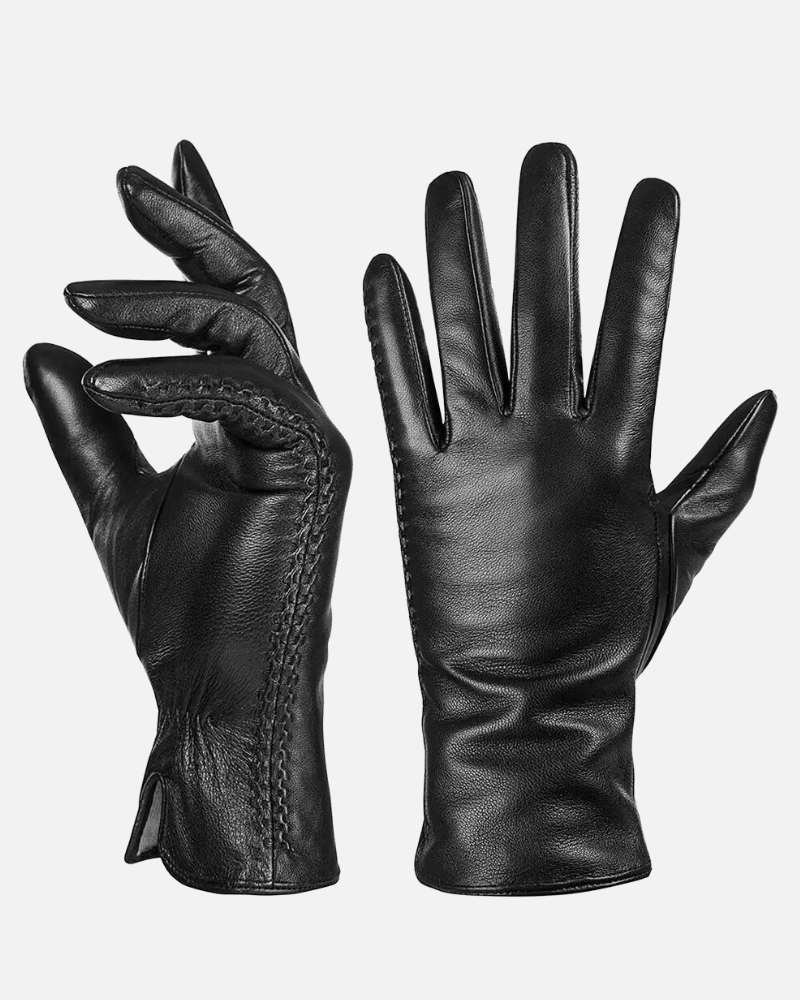 Z-001 Stitch Glove - Leather / Skindhandske - Accesories - Black
