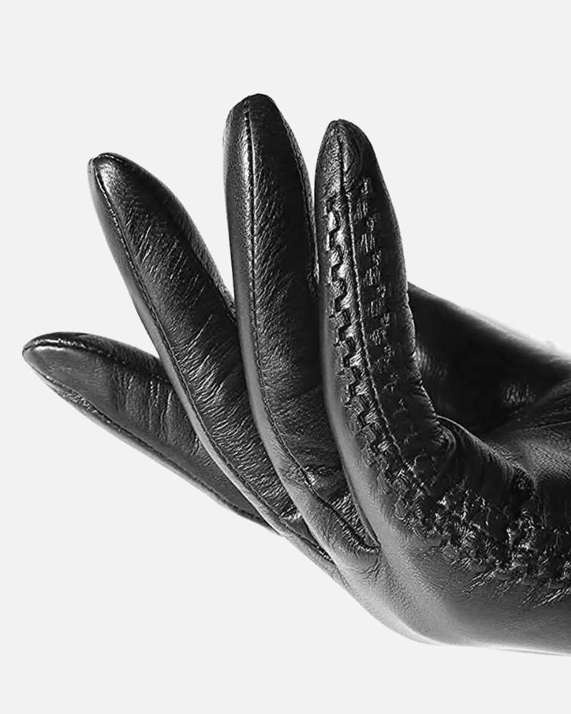 Z-001 Stitch Glove - Leather / Skindhandske - Accesories - Black