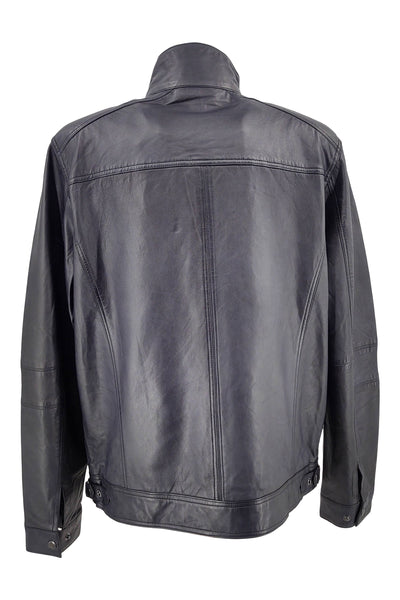 51540 - Lamb Glove Leather - Man - Navy / Læderjakke | STAMPE PELS
