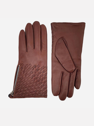 Z-1601 Zip Glove - Leather / Skindhandske - Accesories - Whisky