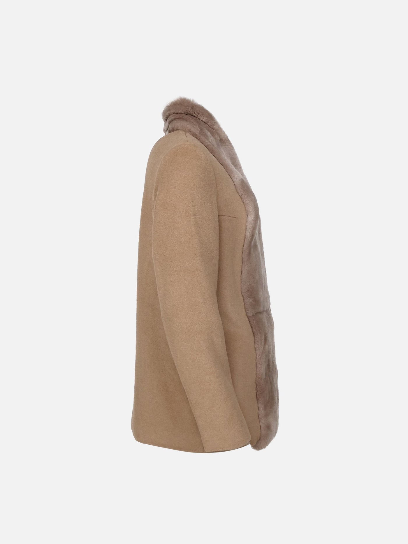 Harol, 70 cm. - Collar - Wool & Cashmere - Women - Camel