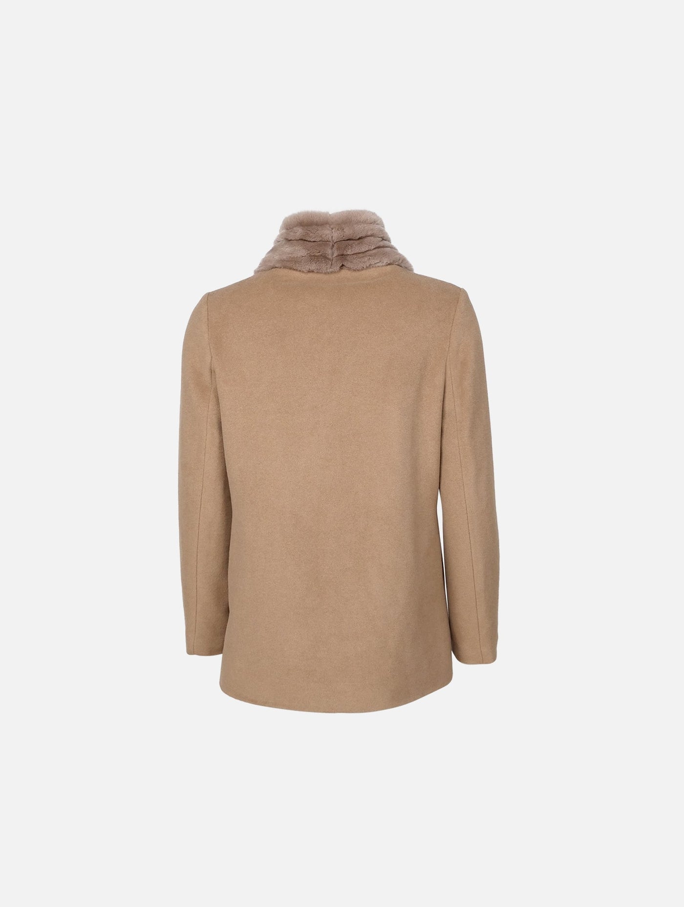 Harol, 70 cm. - Collar - Wool & Cashmere - Women - Camel