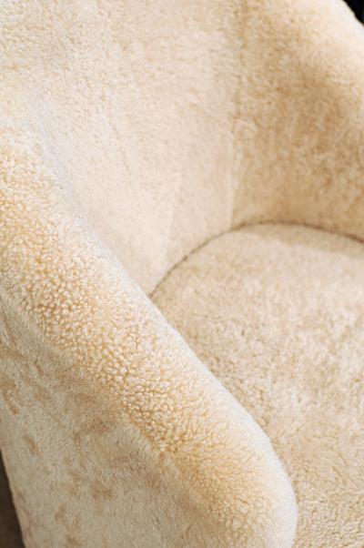 Levinsky Chair No. 1 - Australian Lamb - Accesories - Beige - Australian Lamb - Accesories - Levinsky Chair No. 1 - Australian Lamb - Accesories - Beige - Stampe Pels