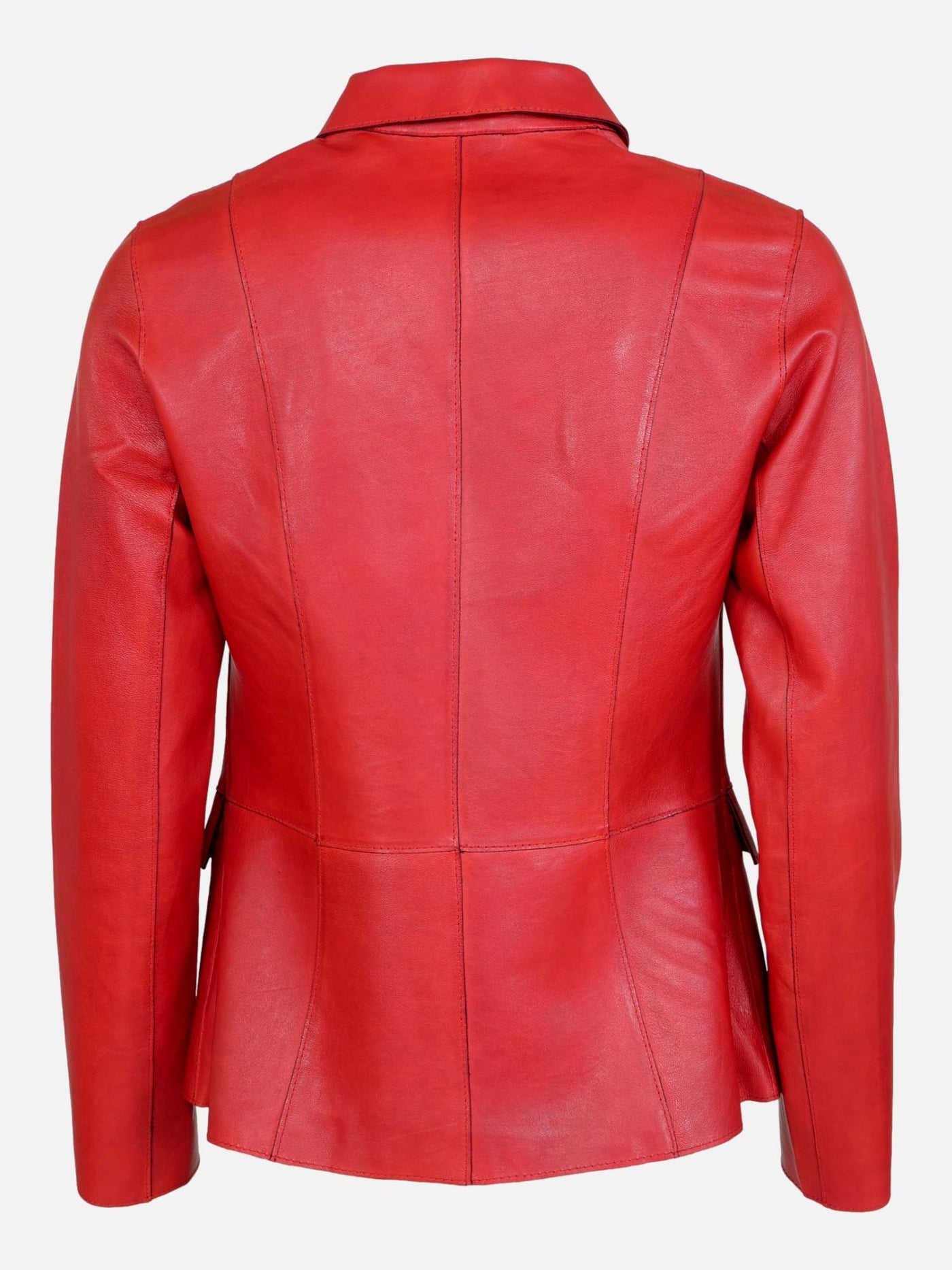 Lysaine - Leather & Farbric - Women - Fire Red