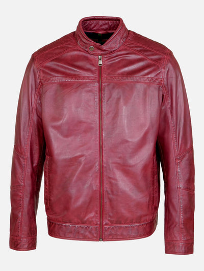 Ferome - Lamb Malli Leather - Man - Copper Red