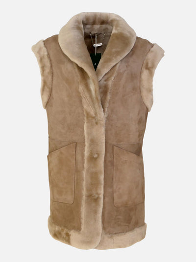 Guti, 82 cm.  - Suede Lamb - Women - Dark Oak
