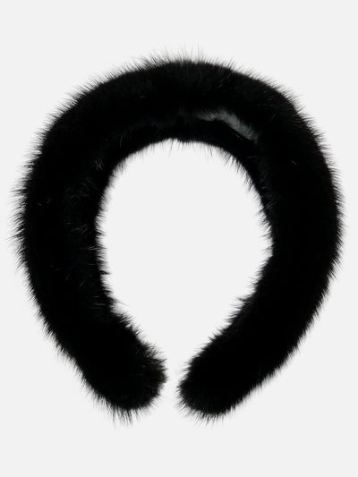 HL21Q001 Hair Band - Mink - Accesories - Black