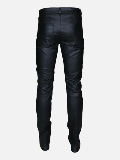 Mens Jeans - Nappa Leather - Man - Black