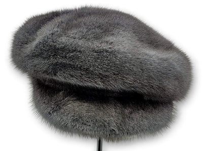 602-83/76 Hat - Mink - Accesories - Grey (Hue) | STAMPE PELS