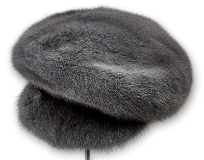602-83/76 Hat - Mink - Accesories - Grey (Hue) | STAMPE PELS