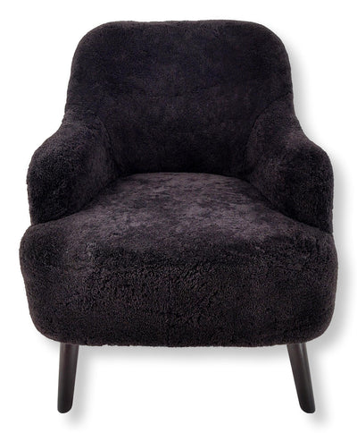 Levinsky Chair No. 2 - Curly Lamb - Accesories - Dark Brown