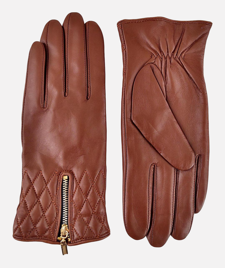2687 Glove - Lamb Slink Leather -Accesories - Whisky