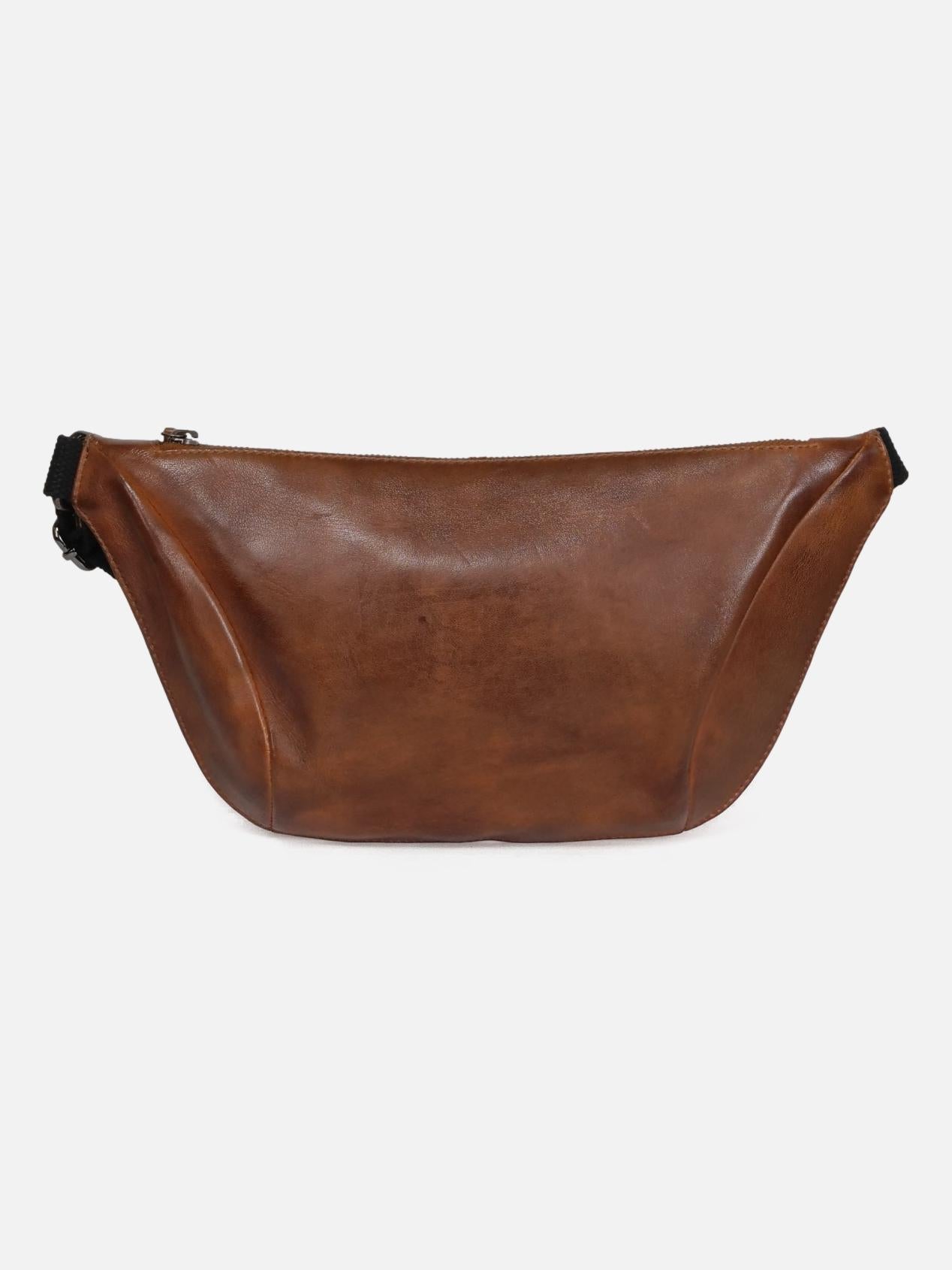 ALB-3496 Bag - Sheep Leather - Accesories - Dark Cognac