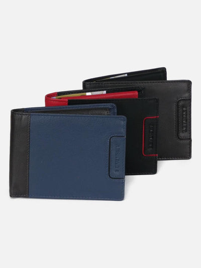 1392 Wallet - Goat Leather - Accesories - Black & Red