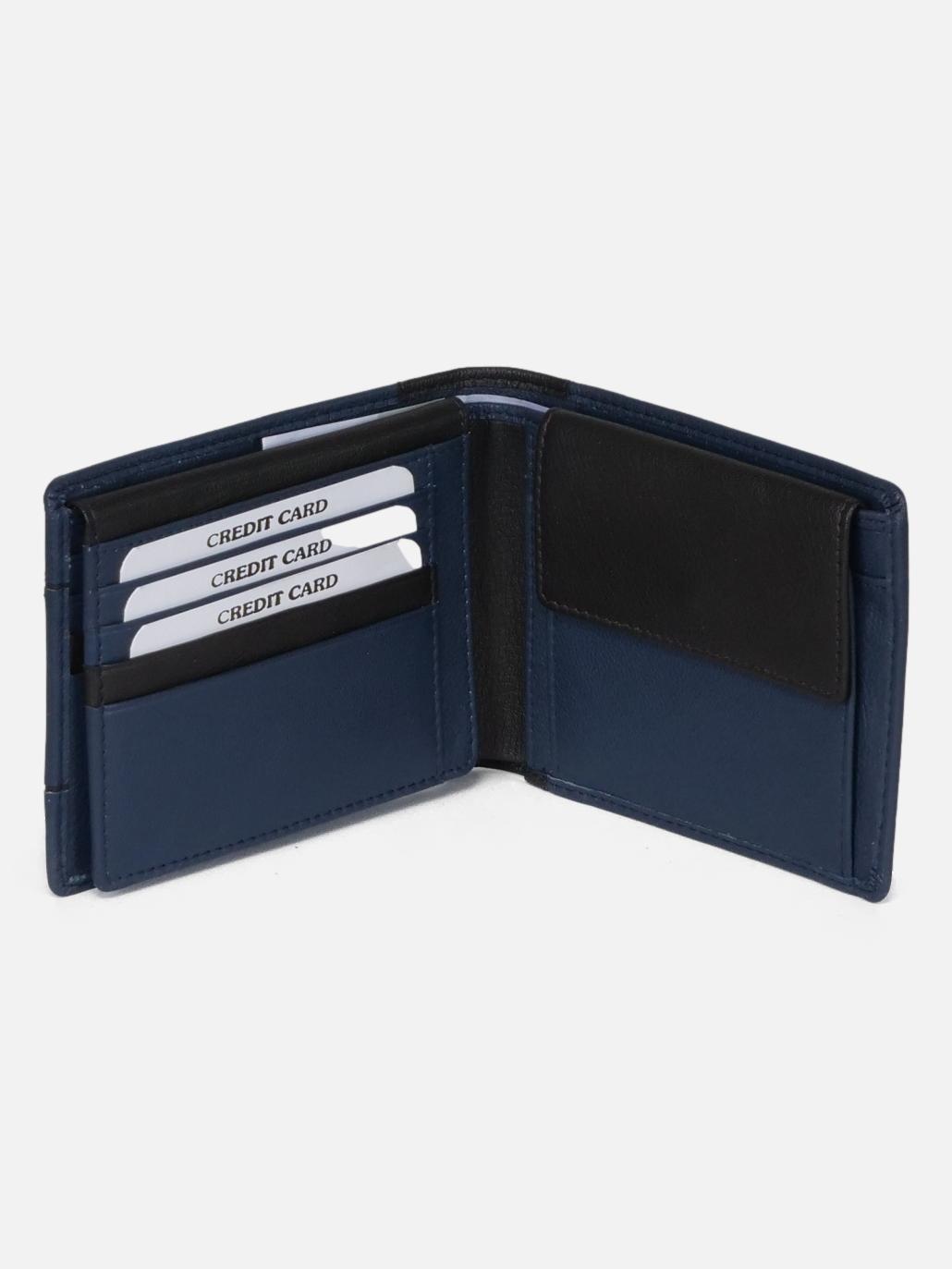 1392 Wallet - Goat Leather - Accesories - Black & Red