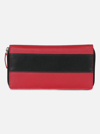 1515 Wallet - Goat Leather - Accesories - Black & Red