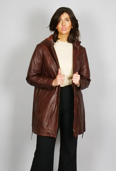 Aliana - Lamb Malli Leather - Women - Copper Brown