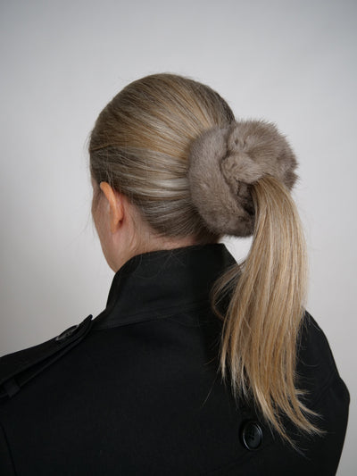 Big Hair Tie UN - Mink - Accesories - Silver Blue