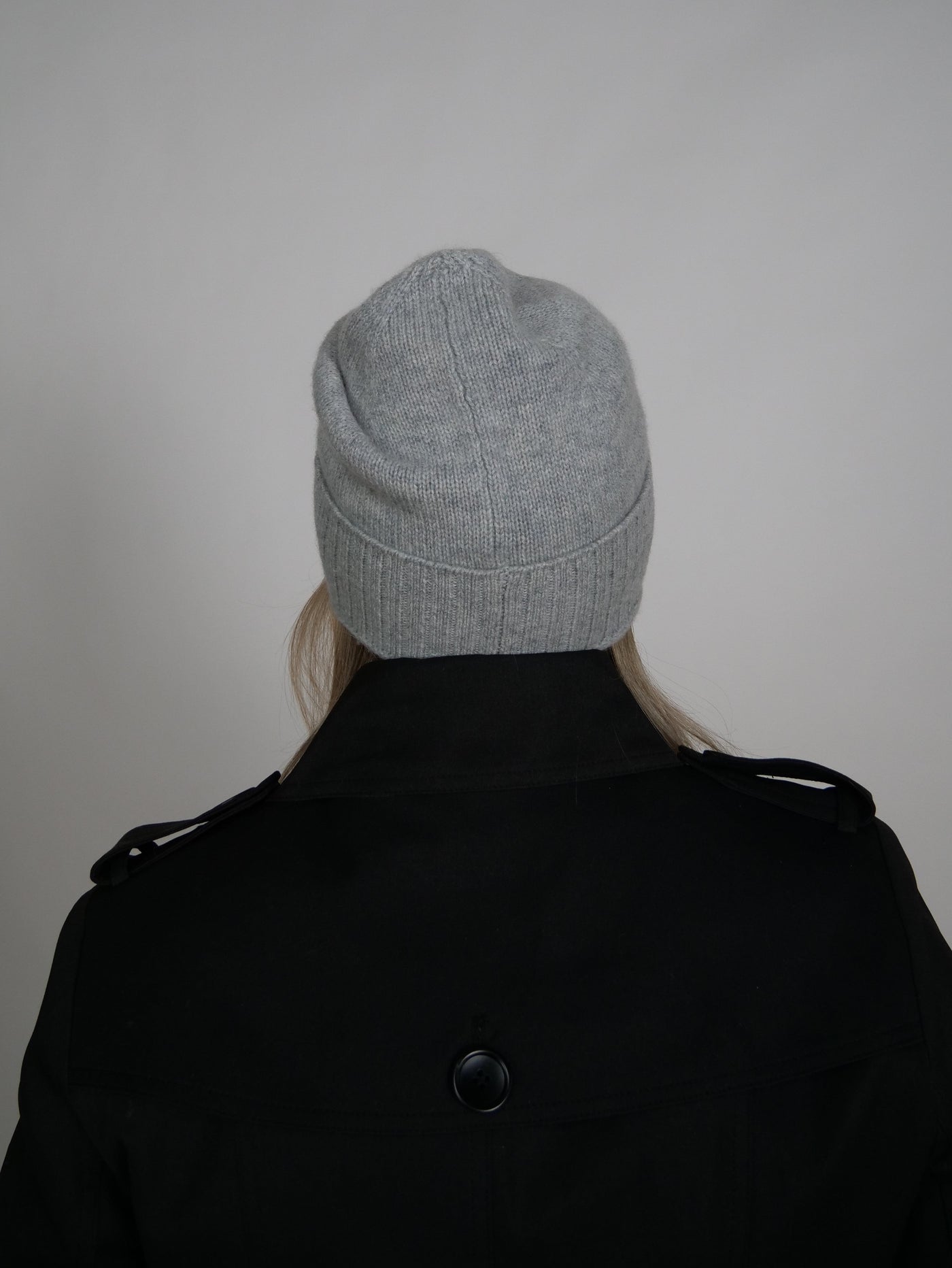 SY-HT2402F Hat - 100% PureCashmere - Accesories - Grey