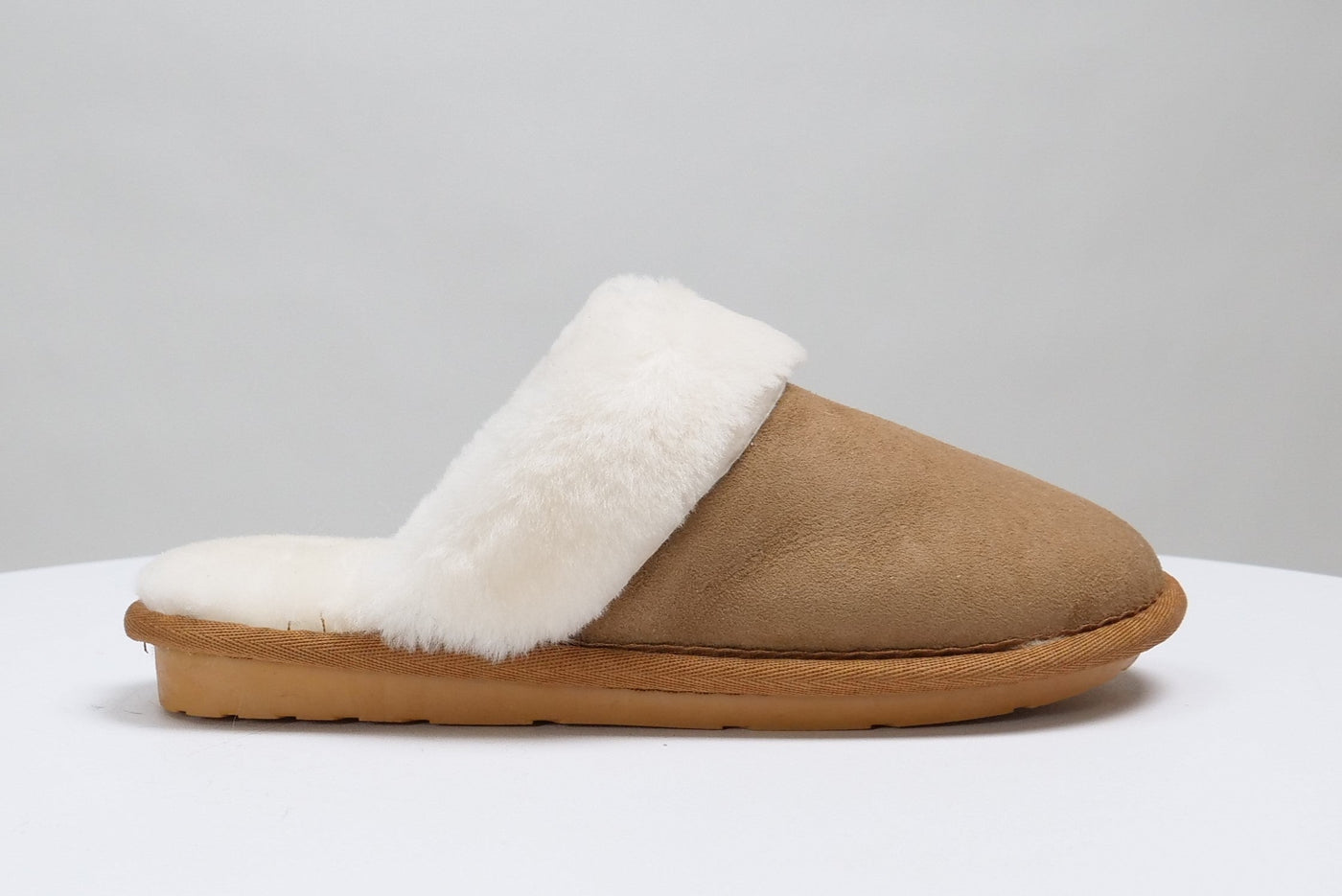 ZXS-602 Slippers - Suede Lamb - Accesories - Camel