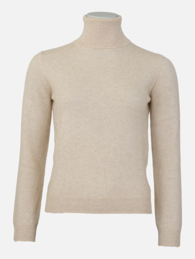 SY-23031 Turtleneck - 100% Cashmere - Accesories - Beige