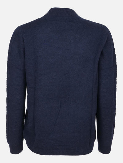 MKI Sweater - 100% Cashmere - Accesories - Dark Blue